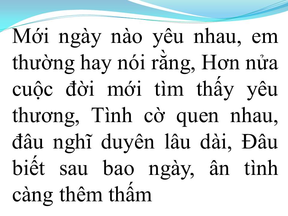Lời bài hát YÊU GIẬN HỜN