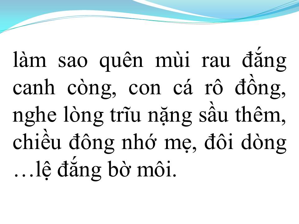 Lời bài hát CHIỀU ĐÔNG NHỚ MẸ
