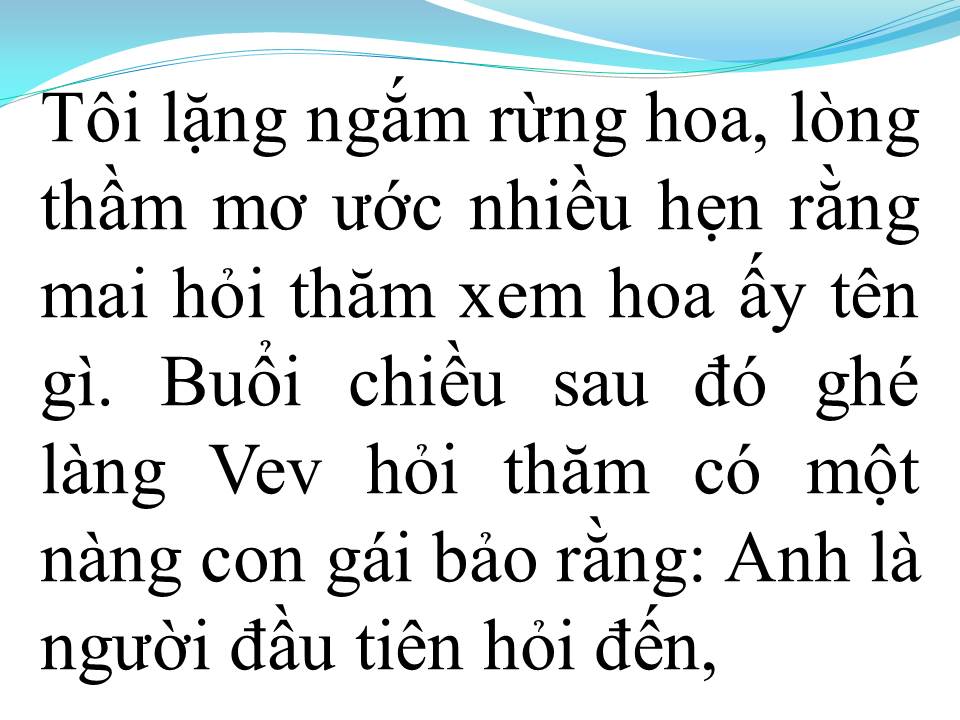 Lời bài hát CHUYỆN LOÀI HOA THỦY CHUNG