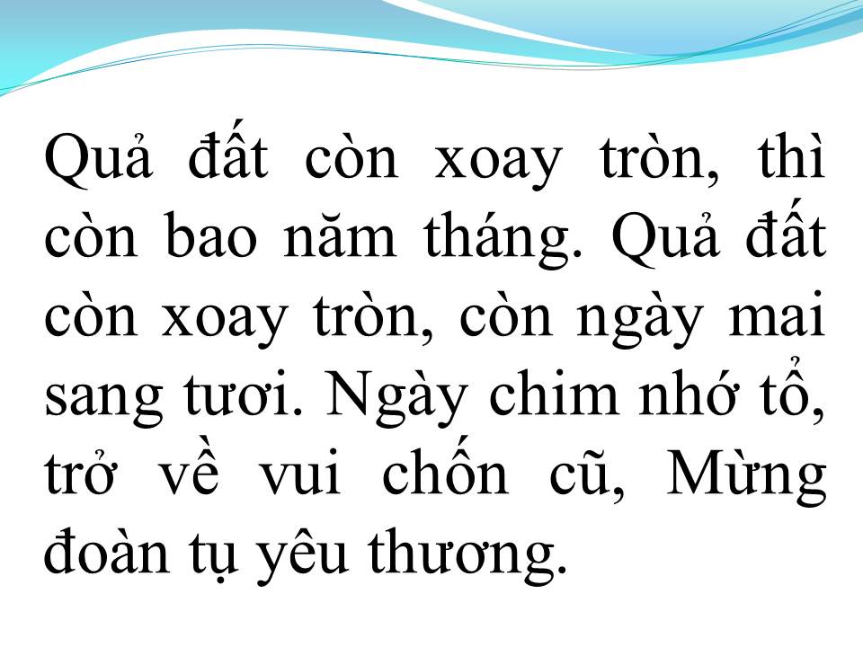 Lời bài hát ĐỢI TÔI VỀ