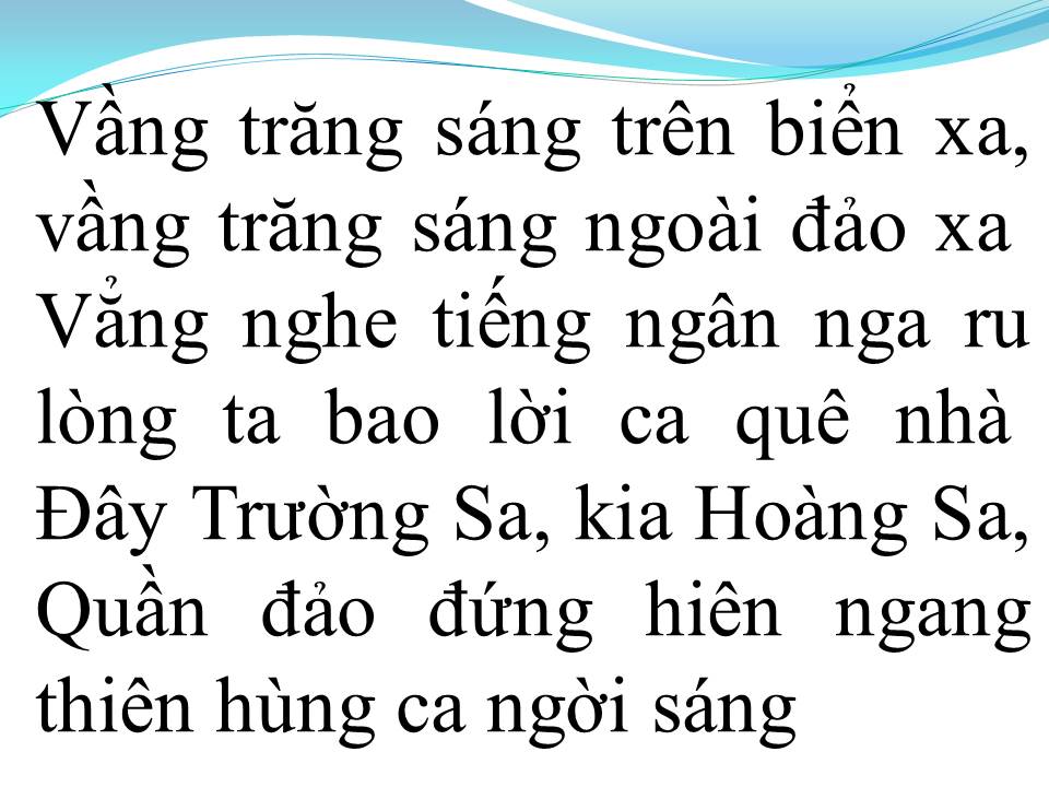 Lời bài hát NƠI ĐẢO XA