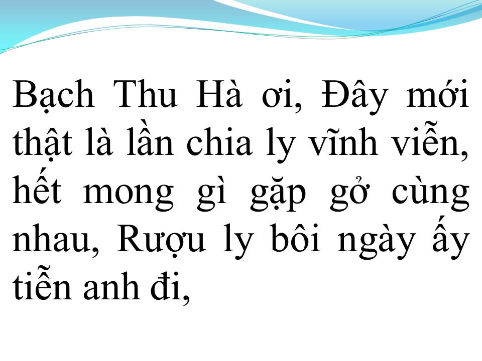 Lời bài hát VÕ ĐÔNG SƠ (TÂN CỔ)