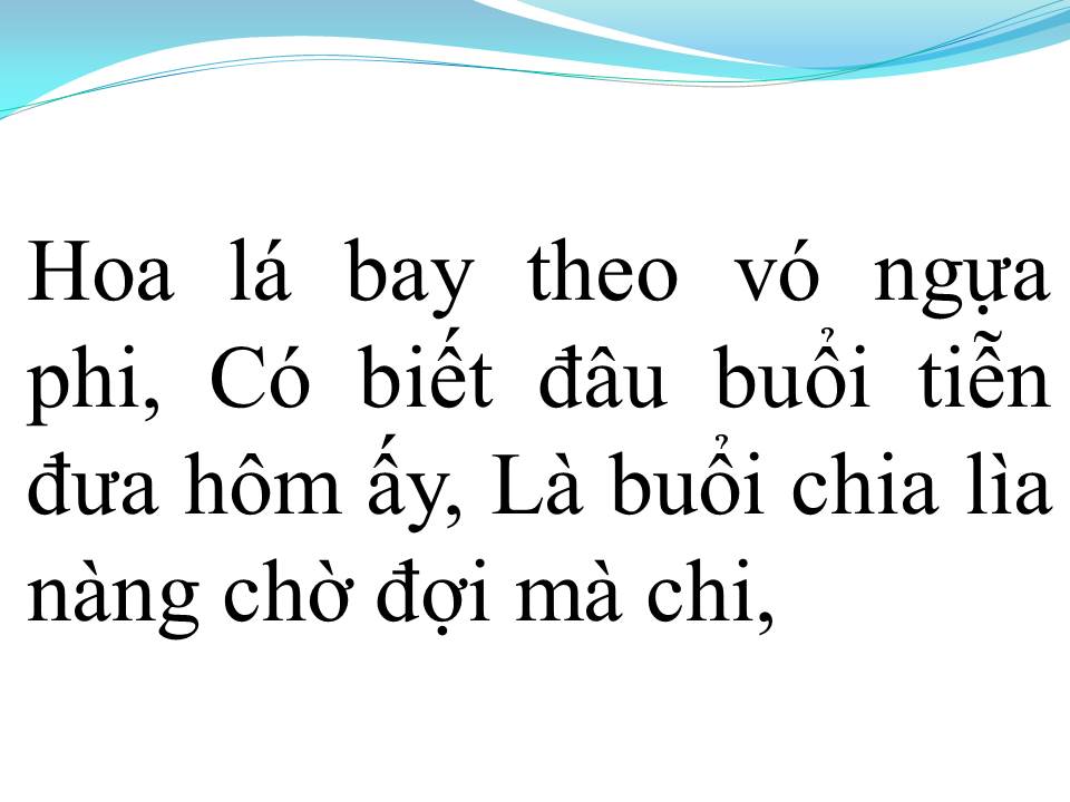 Lời bài hát VÕ ĐÔNG SƠ (TÂN CỔ)