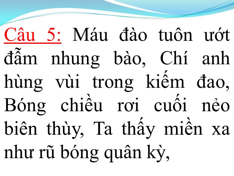 Lời bài hát VÕ ĐÔNG SƠ (TÂN CỔ)