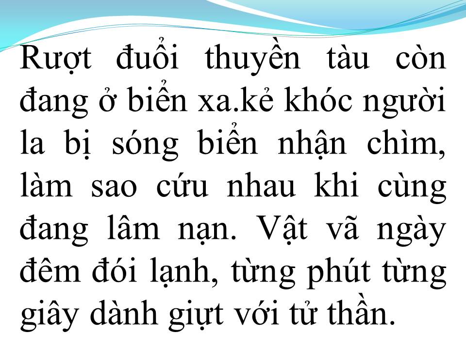 Lời bài hát CƠN BÃO BIỂN (TÂN CỔ)