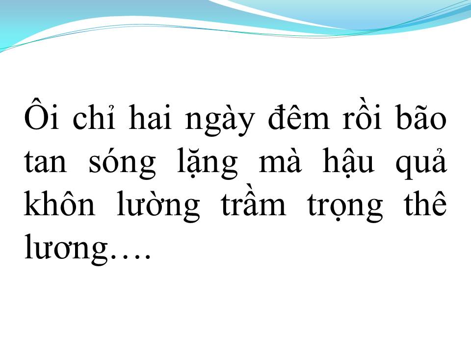 Lời bài hát CƠN BÃO BIỂN (TÂN CỔ)