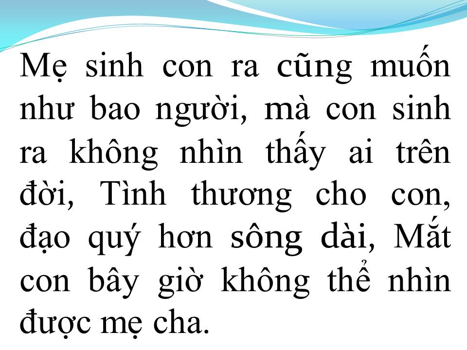 Lời bài hát LỜI NGƯỜI KHIẾM THỊ
