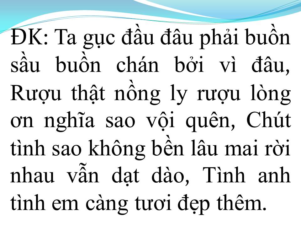 Lời bài hát KHÚC HÁT LÊNH ĐÊNH