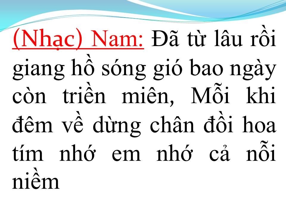 Lời bài hát ÁO CƯỚI MÀU HOA CÀ (TÂN CỔ)
