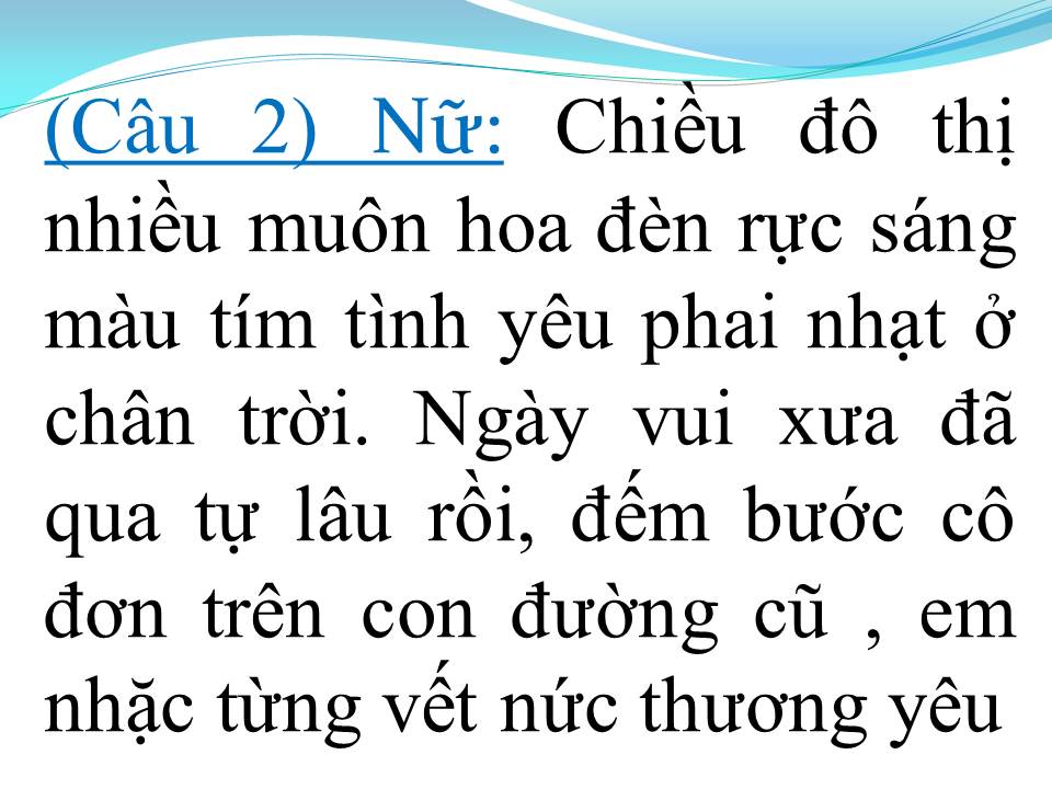 Lời bài hát ÁO CƯỚI MÀU HOA CÀ (TÂN CỔ)