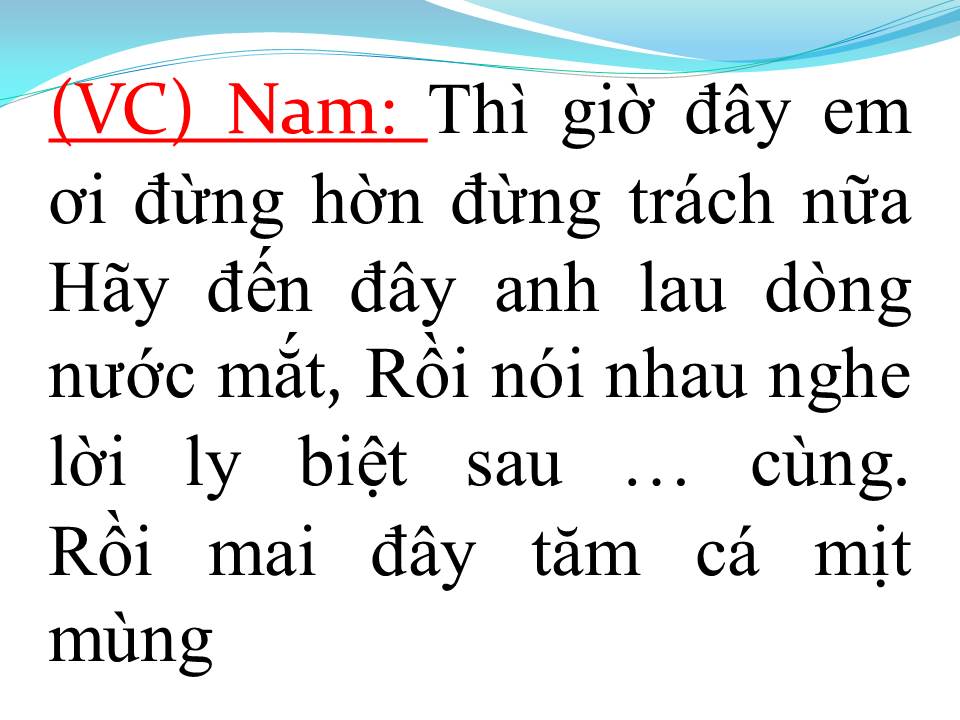 Lời bài hát YÊU LẦM (TÂN CỔ)