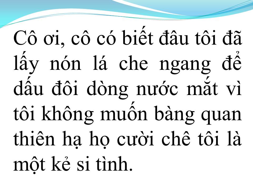 Lời bài hát TÌNH ANH BÁN CHIẾU (TÂN CỔ)