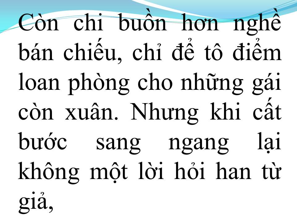 Lời bài hát TÌNH ANH BÁN CHIẾU (TÂN CỔ)