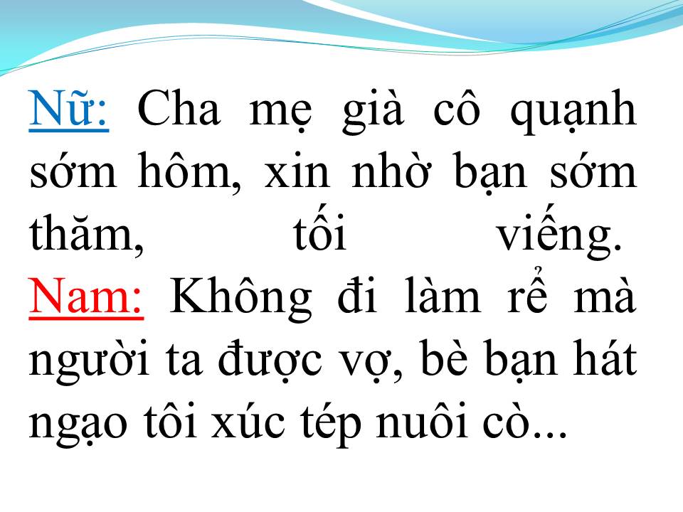 Lời bài hát LÝ CHIM QUYÊN (TÂN CỔ)