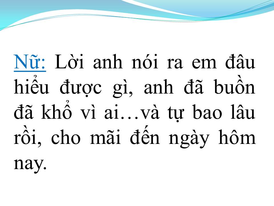 Lời bài hát NGƯỜI TÌNH TRÊN CHIẾN TRẬN (TÂN CỔ)