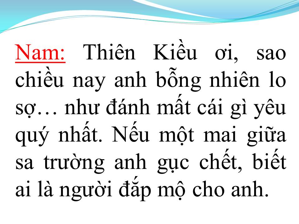 Lời bài hát NGƯỜI TÌNH TRÊN CHIẾN TRẬN (TÂN CỔ)