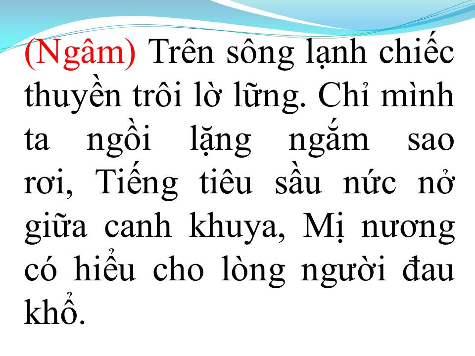 Lời bài hát TÌNH SỬ TRƯƠNG CHI (TÂN CỔ)
