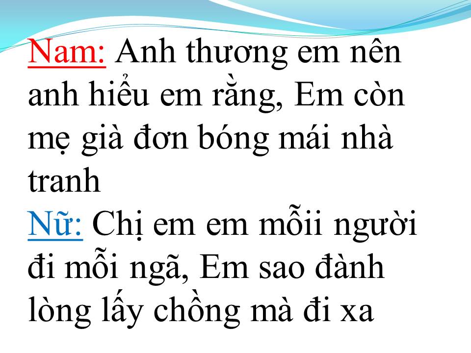 Lời bài hát DUYÊN TÌNH BUỒN