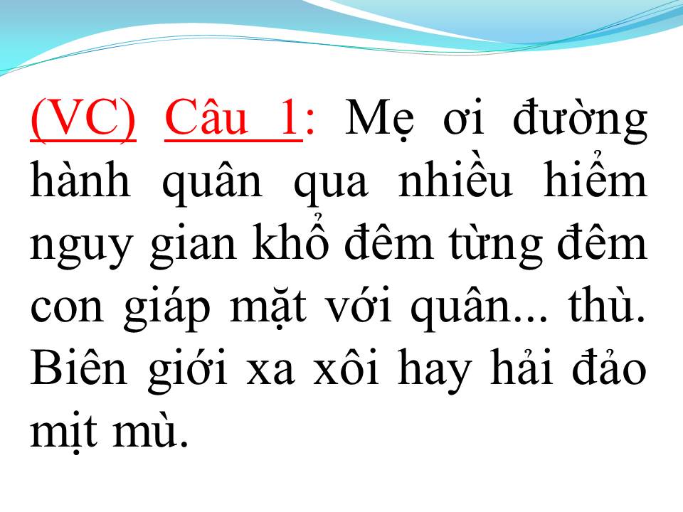 Lời bài hát HÃY YÊN LÒNG MẸ ƠI (TÂN CỔ)