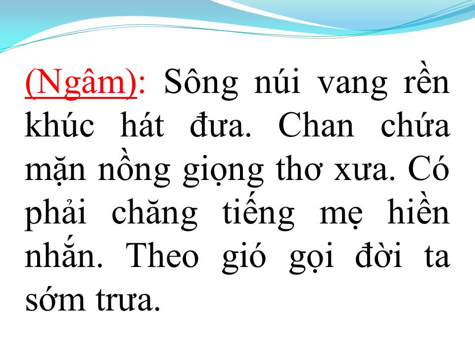 Lời bài hát HÃY YÊN LÒNG MẸ ƠI (TÂN CỔ)