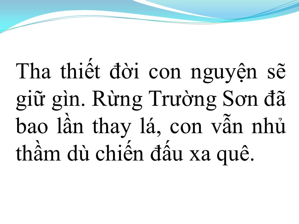 Lời bài hát HÃY YÊN LÒNG MẸ ƠI (TÂN CỔ)