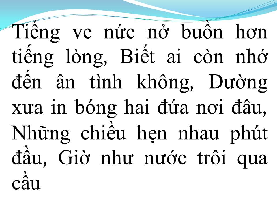 Lời bài hát NỔI BUỒN HOA PHƯỢNG (TÂN CỔ)