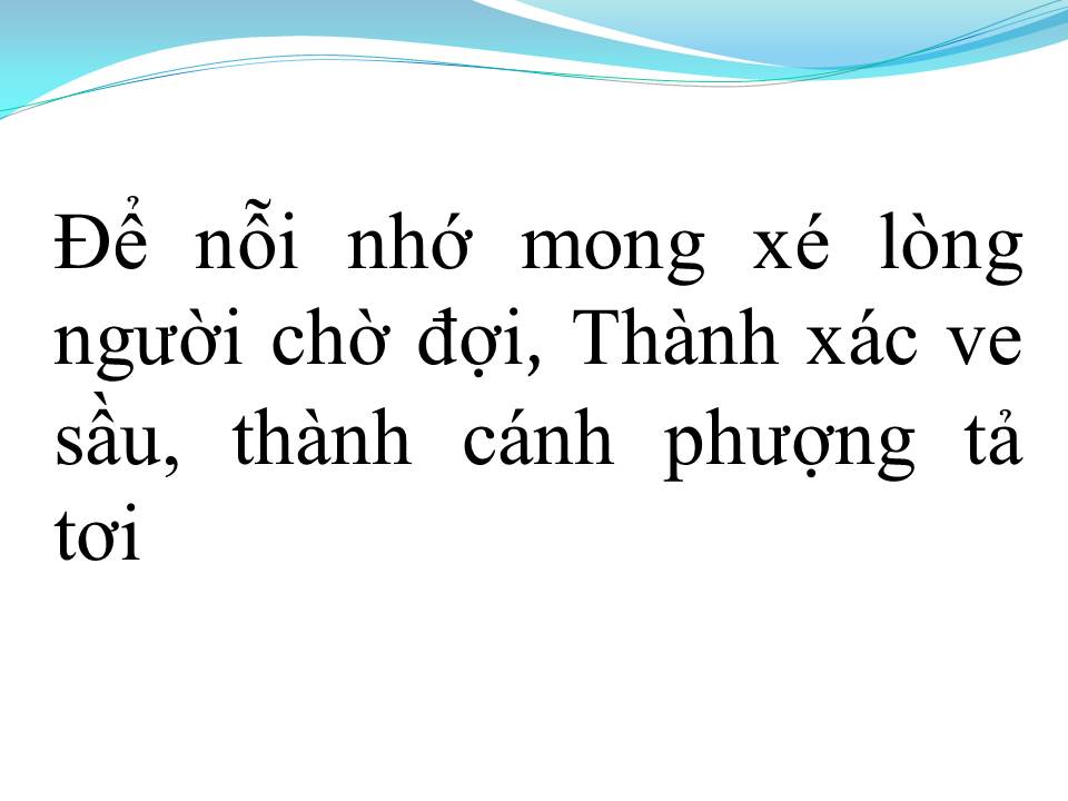 Lời bài hát NỔI BUỒN HOA PHƯỢNG (TÂN CỔ)