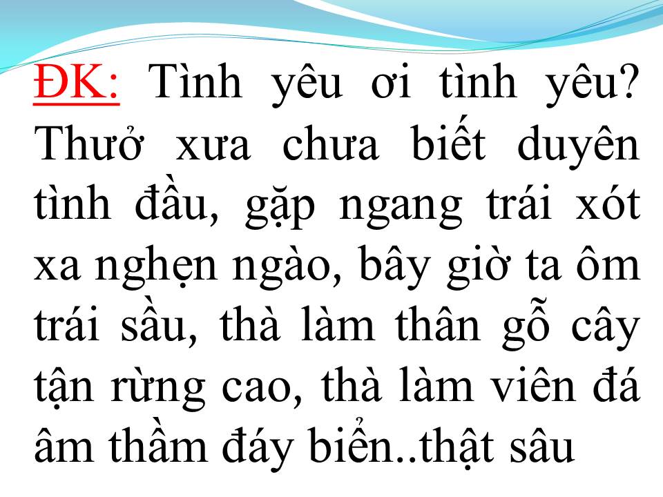 Lời bài hát TỰA CÁNH BÈO TRÔI