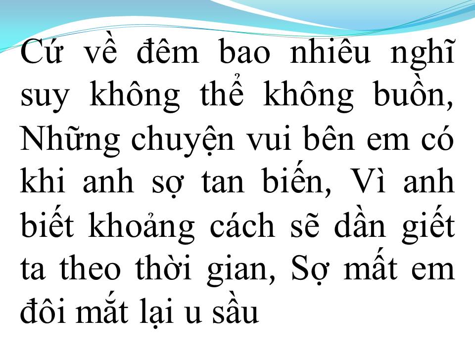 Lời bài hát CHỈ BẰNG CÁI GẬT ĐẦU