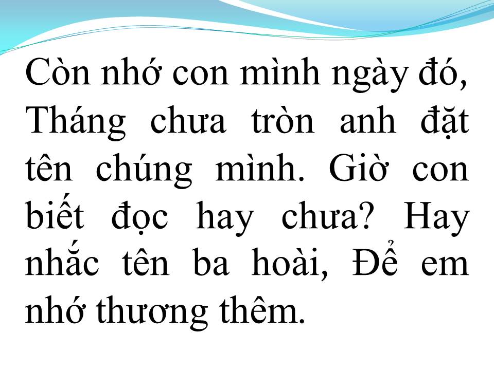 Lời bài hát THƯ CHO VỢ HIỀN