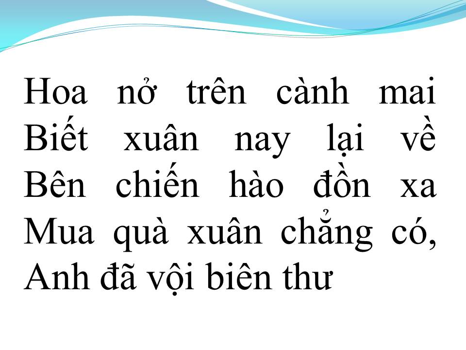 Lời bài hát THƯ CHO VỢ HIỀN