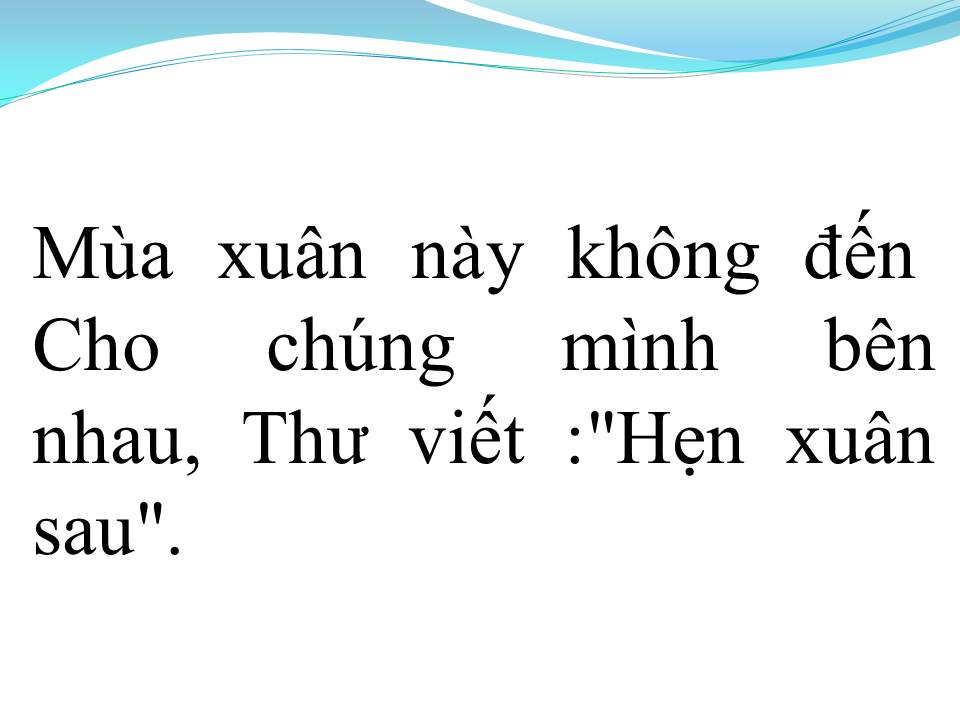 Lời bài hát THƯ CHO VỢ HIỀN