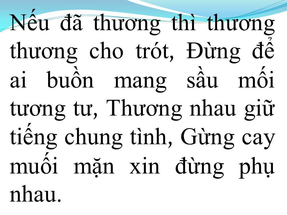 Lời bài hát HAI LÚA CHUNG TÌNH
