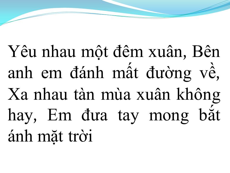 Lời bài hát SAO ĐÀNH XA EM