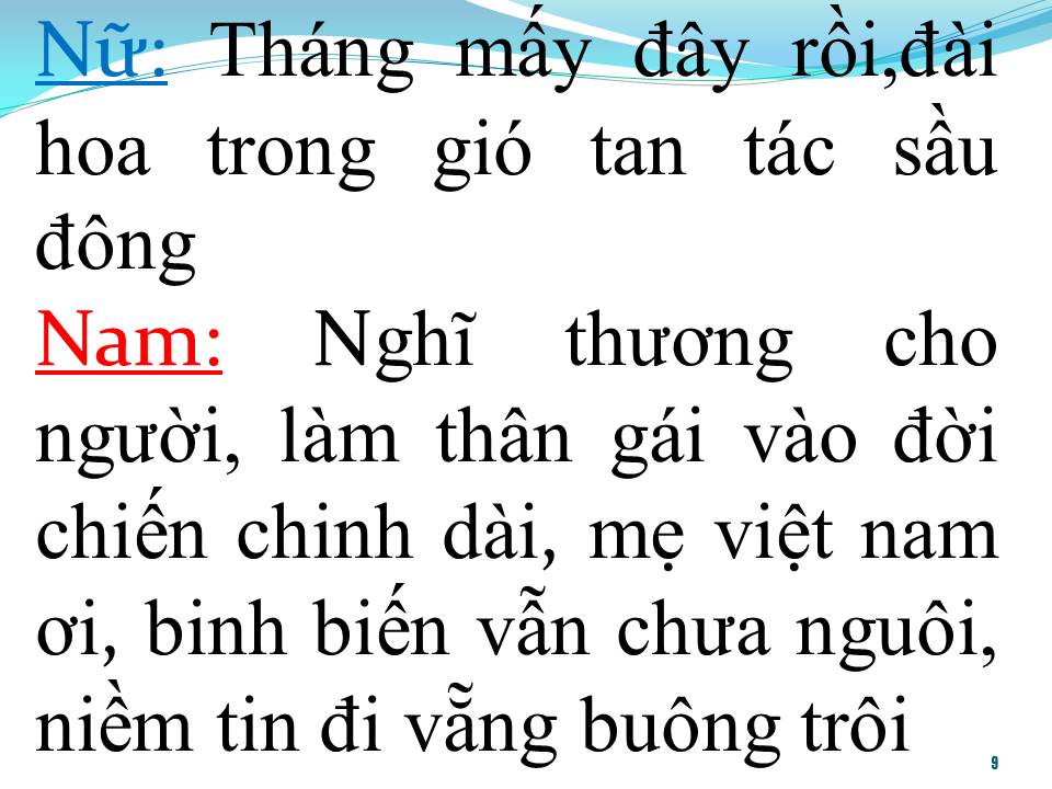 Lời bài hát THÁNG MẤY HOA CƯỚI