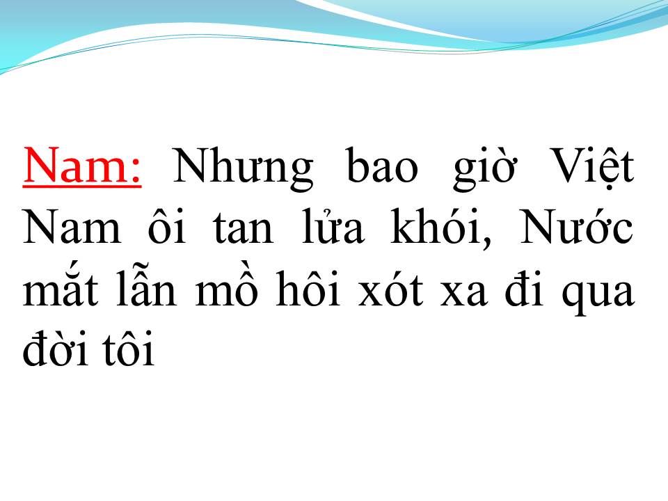 Lời bài hát NHỮNG NGƯỜI VƯỢT GIAN KHỔ