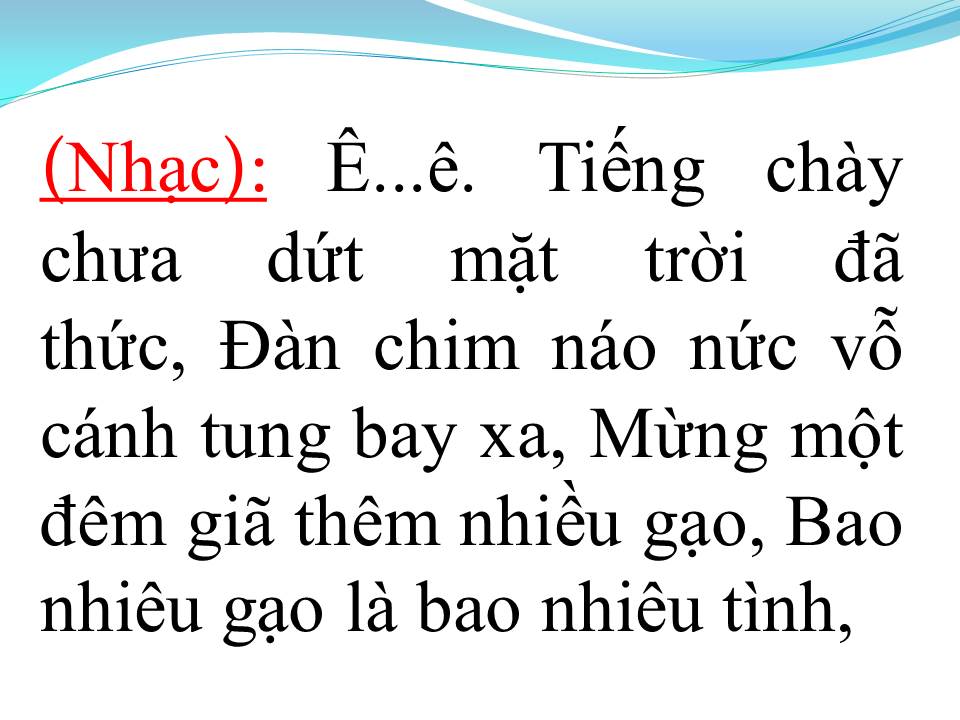 Lời bài hát TIẾNG CHÀY TRÊN SÓC BOM BO (TÂN CỔ)