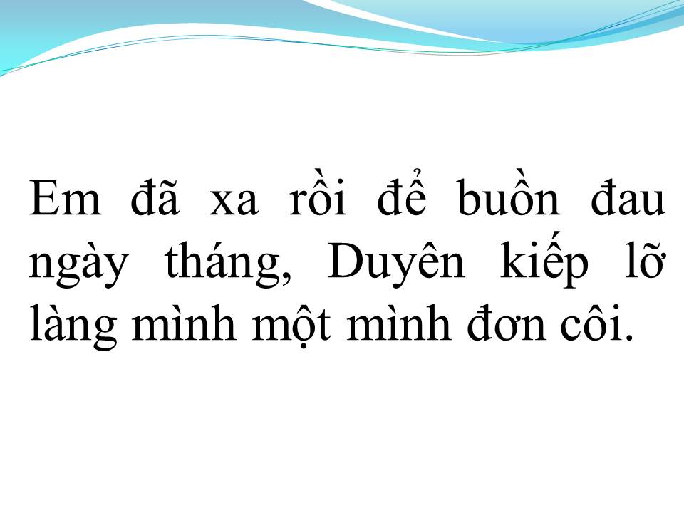 Lời bài hát MEN CAY TÌNH ĐỜI