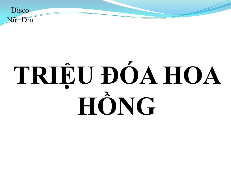 Lời bài hát TRIỆU ĐÓA HOA HỒNG