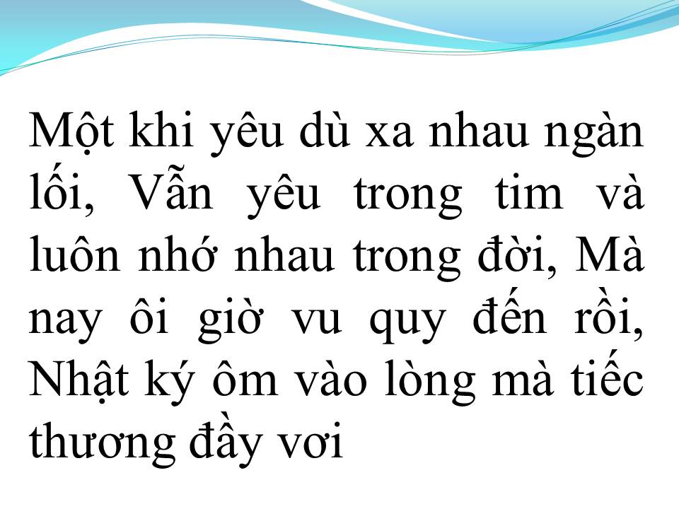 Lời bài hát TRANG NHẬT KÝ