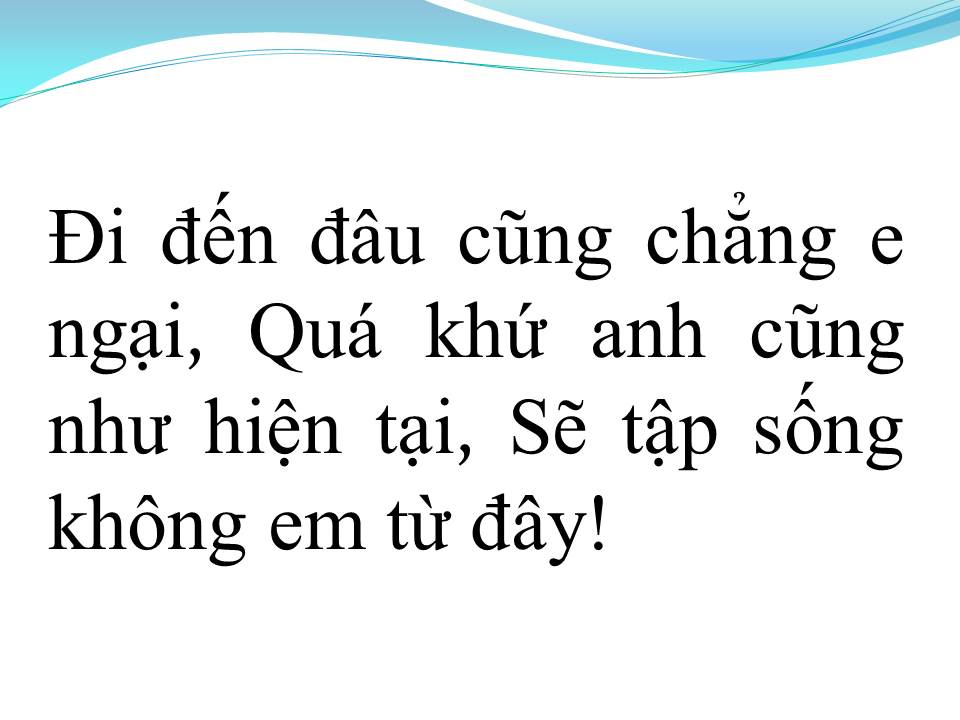 Lời bài hát THUYỀN KHÔNG BẾN