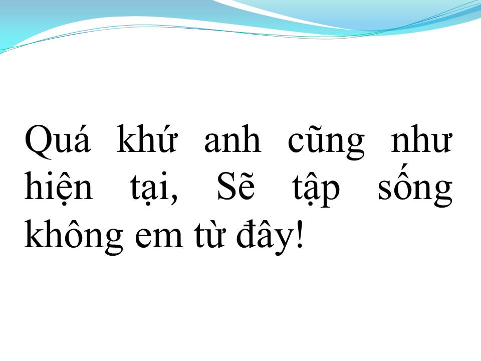 Lời bài hát THUYỀN KHÔNG BẾN