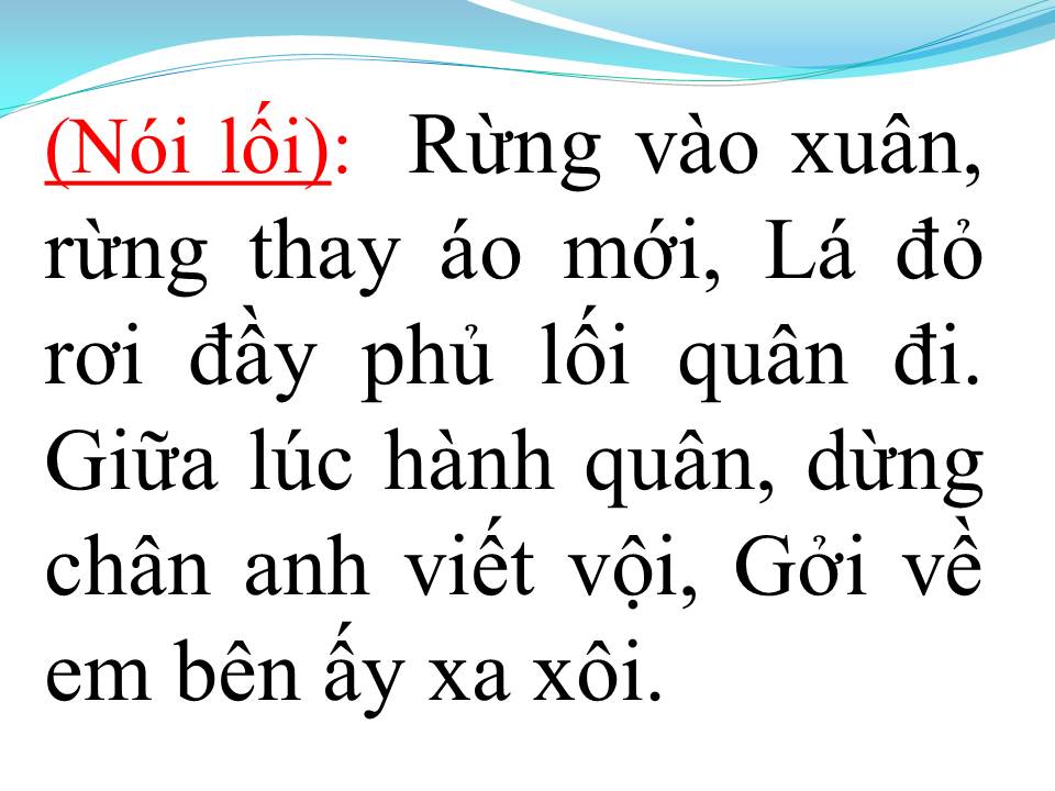 Lời bài hát THƯƠNG EM NHIỀU QUA LÁ THƯ XUÂN (TÂN CỔ)