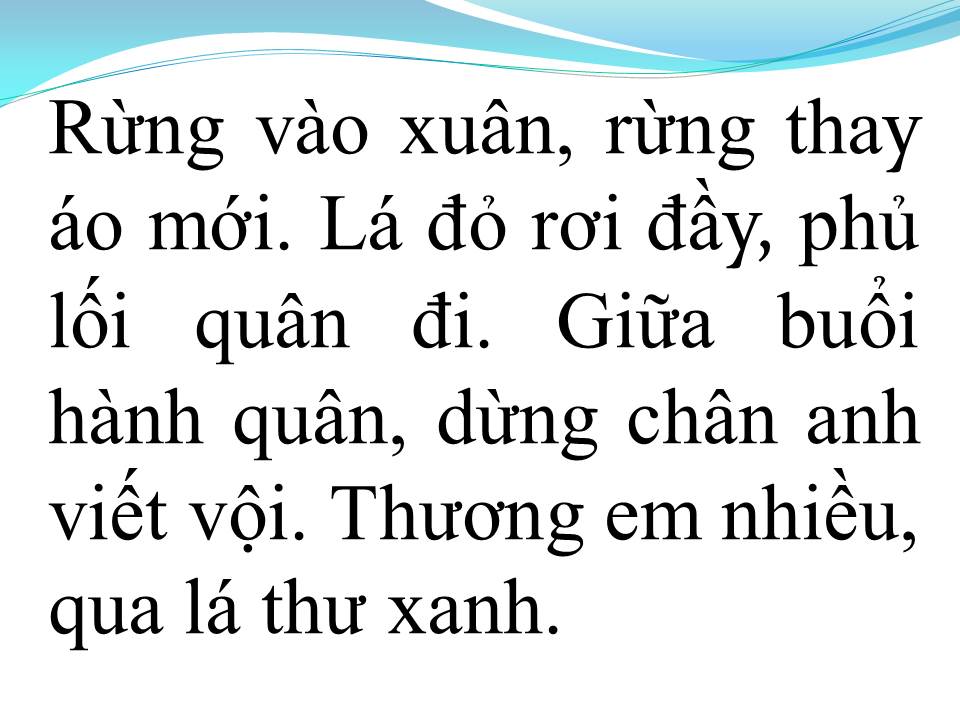 Lời bài hát THƯƠNG EM NHIỀU QUA LÁ THƯ XUÂN (TÂN CỔ)