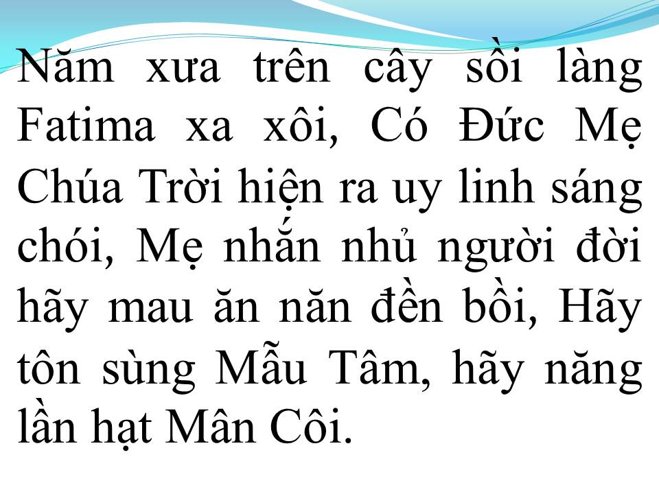 Lời bài hát LỜI MẸ NHẮN NHỦ