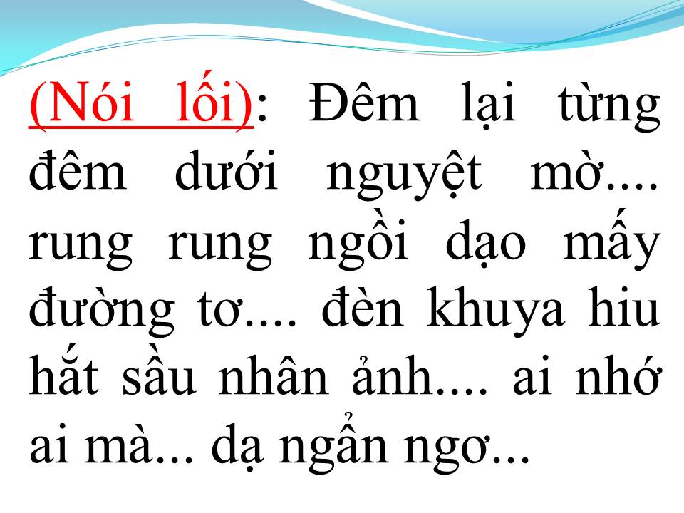 Lời bài hát SÂN GA CHỈ CÓ MỘT NGƯỜI (TÂN CỔ)