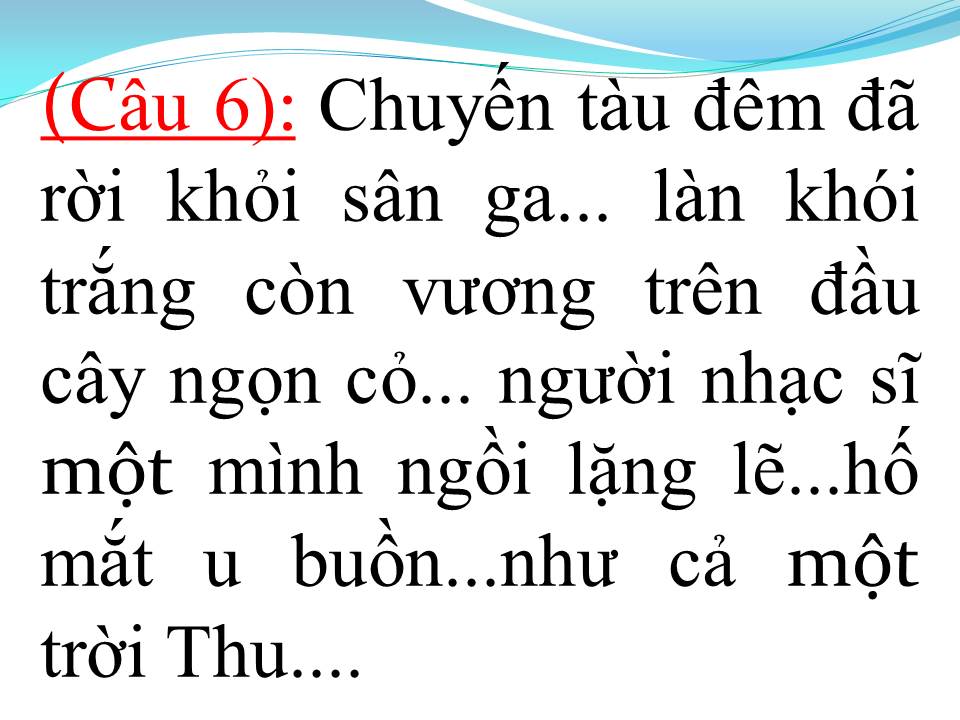 Lời bài hát SÂN GA CHỈ CÓ MỘT NGƯỜI (TÂN CỔ)