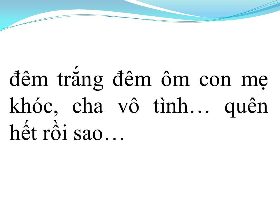 Lời bài hát SAU CUỘC CHIẾN