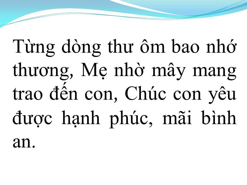 Lời bài hát NHẬT KÝ CỦA MẸ
