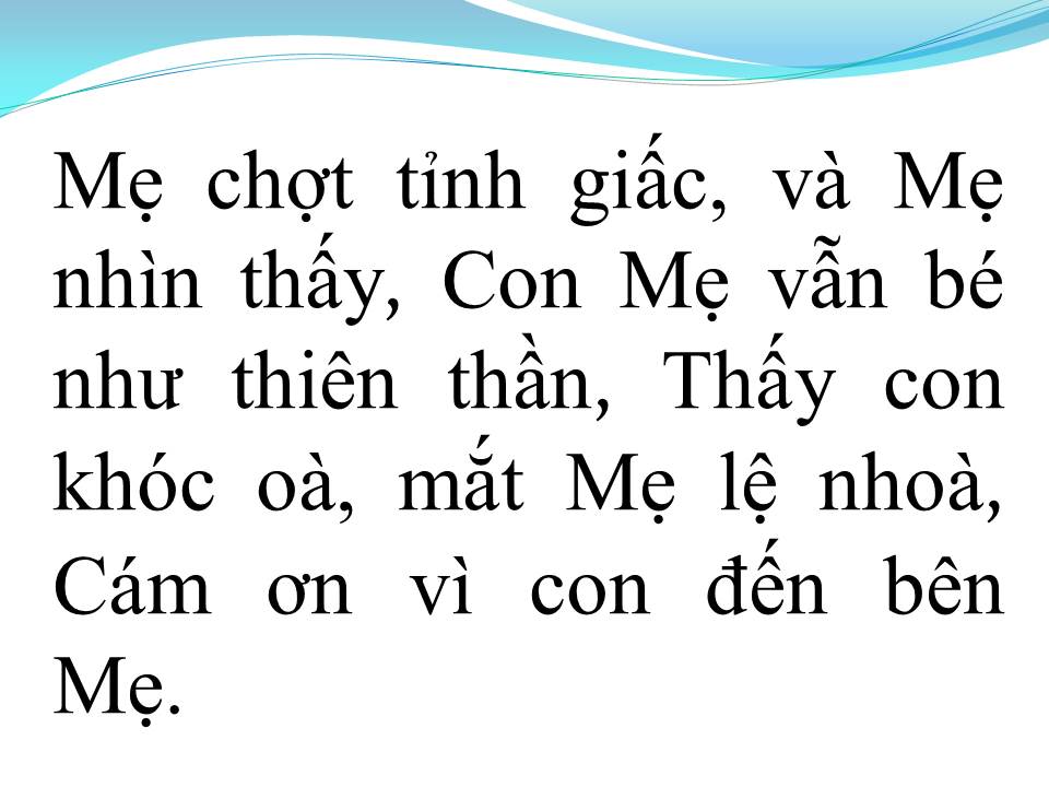 Lời bài hát NHẬT KÝ CỦA MẸ